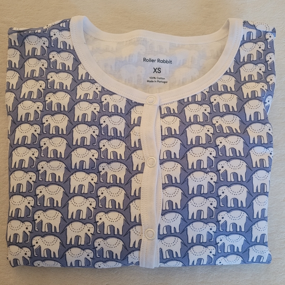 Roberta Roller Rabbit Hathi PJ Top